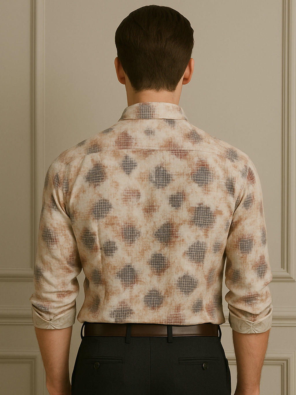 Pink Printed Floral Shirt