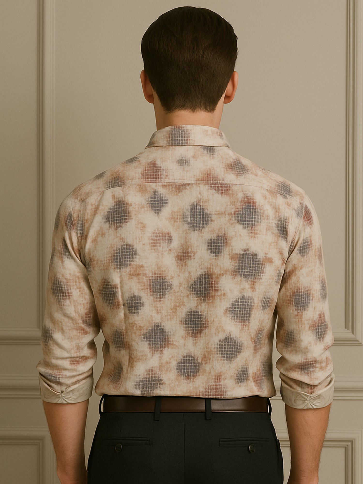 Pink Printed Floral Shirt