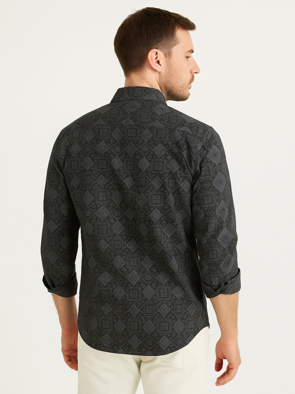 Black Print Shirt