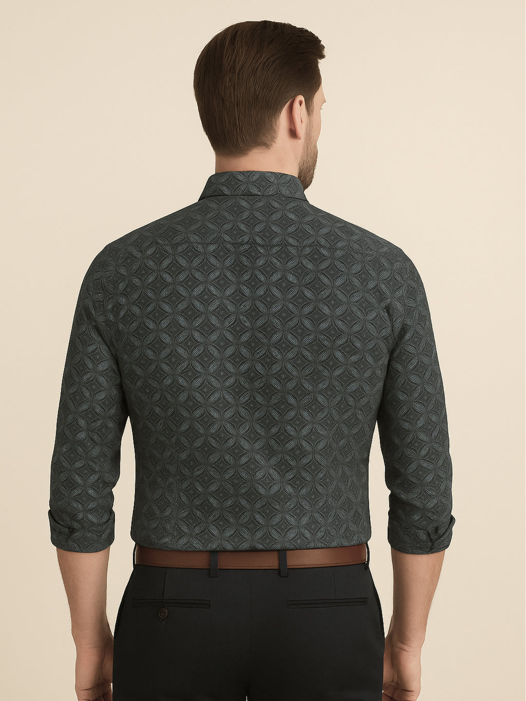 Black Mystic Print Shirt