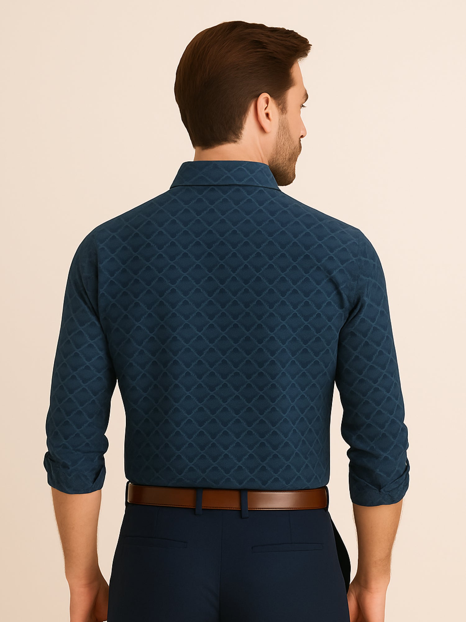 Blue Mystic Print Shirt