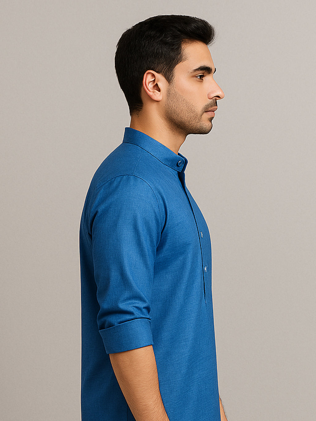 Blue Short Kurta