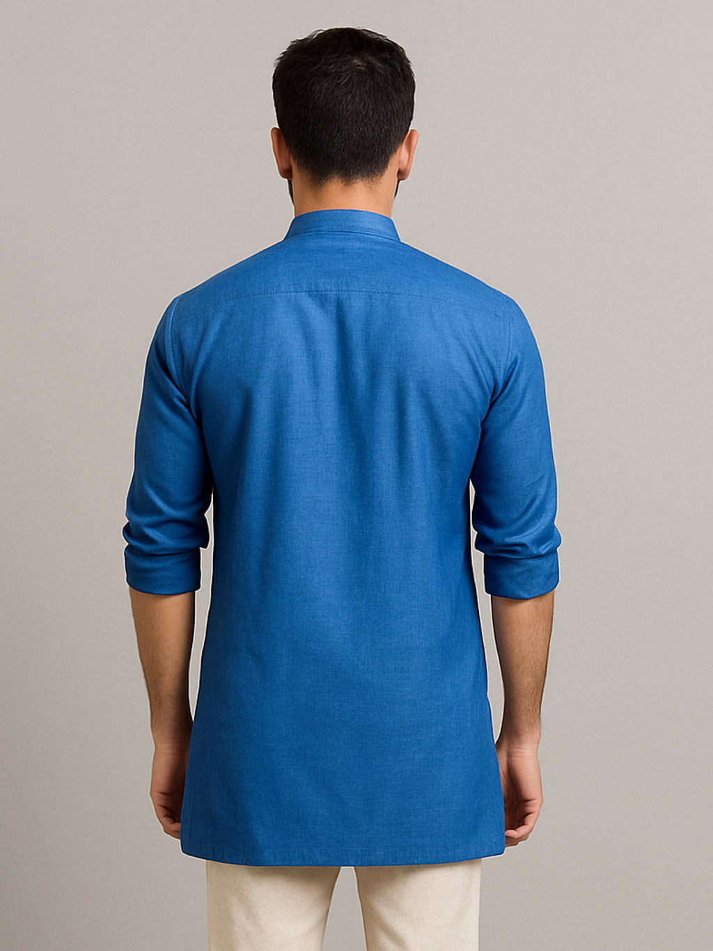 Blue Short Kurta